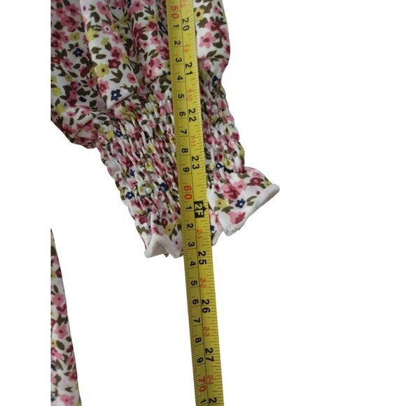 Women's Bohemian Floral Print Long Sleeve Blouse Tops 2XL NWT. - Picture 5 of 7